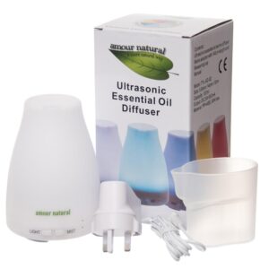 White colour changing electric diffuser