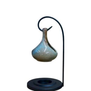 Teardrop oil burner, marbled